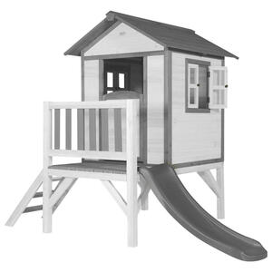 AXI Spielhaus Lodge XL grau B/H/L: ca. 240x189x167 cm