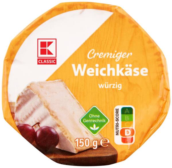 Bild 1 von K-CLASSIC Weichkäse, 150-g-Packg.