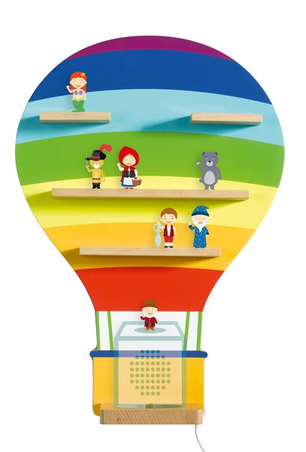 Bild 2 von KIDLAND® LED-Kinder-Regal für Audiobox und Figuren