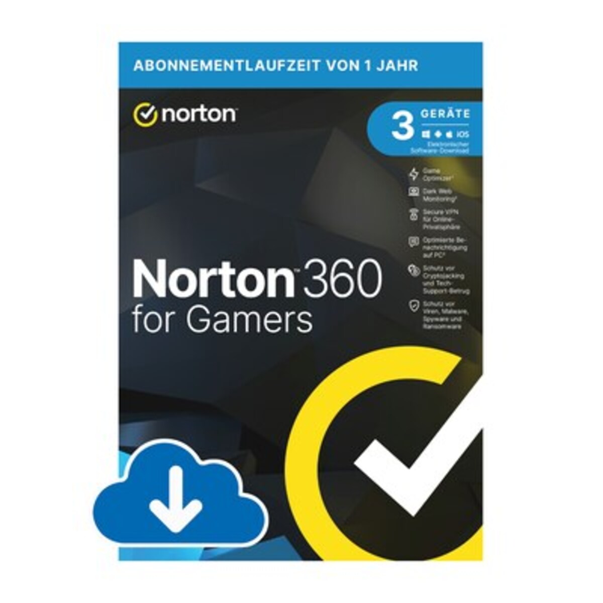 Bild 1 von Norton 360 for Gamers | 50GB | 3 Geräte | Download & Produktschlüssel