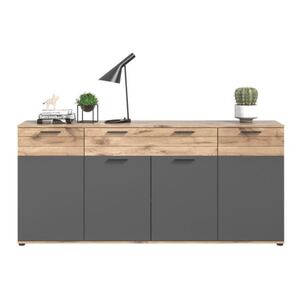 Sideboard Mason Grau/Braun 200x91x40 cm