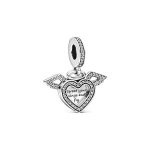 Pandora Charm Moments Herz und Engelsflügel 798485C01