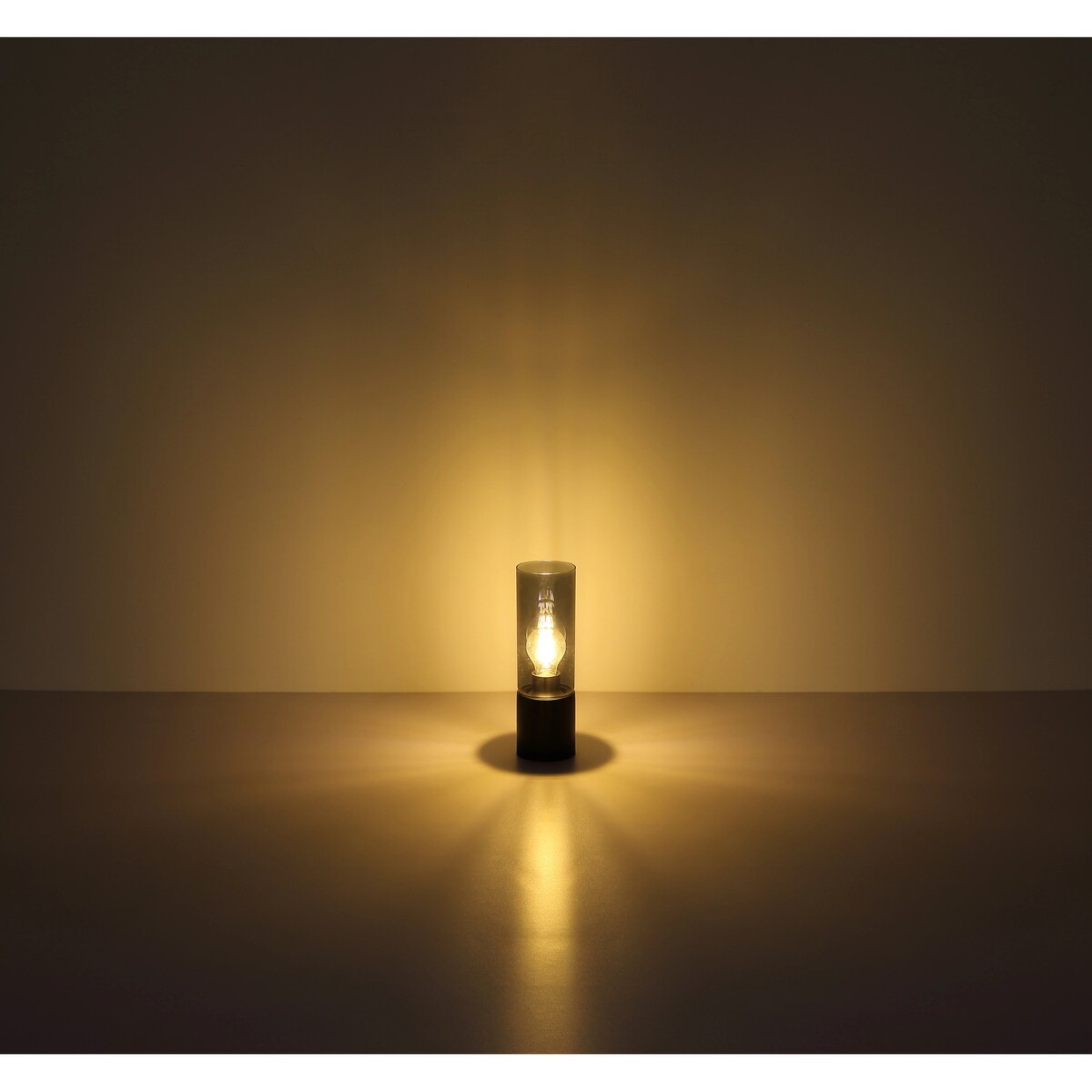 Bild 4 von Globo Pendelleuchte Annika 1-flammig Schwarz matt-Rauchfarben 100 x 1525 mm