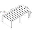 Bild 3 von Palram - Canopia Terrassenüberdachung Stockholm 3,4 m x 7,4 m