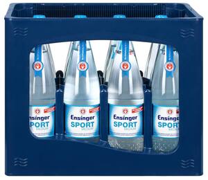 ENSINGER SPORT Mineralwasser, Ka. 12 x 0,75-l-Fl.