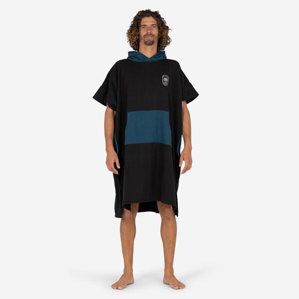 Bild 1 von Surf-Poncho 500 Erwachsene schwarz