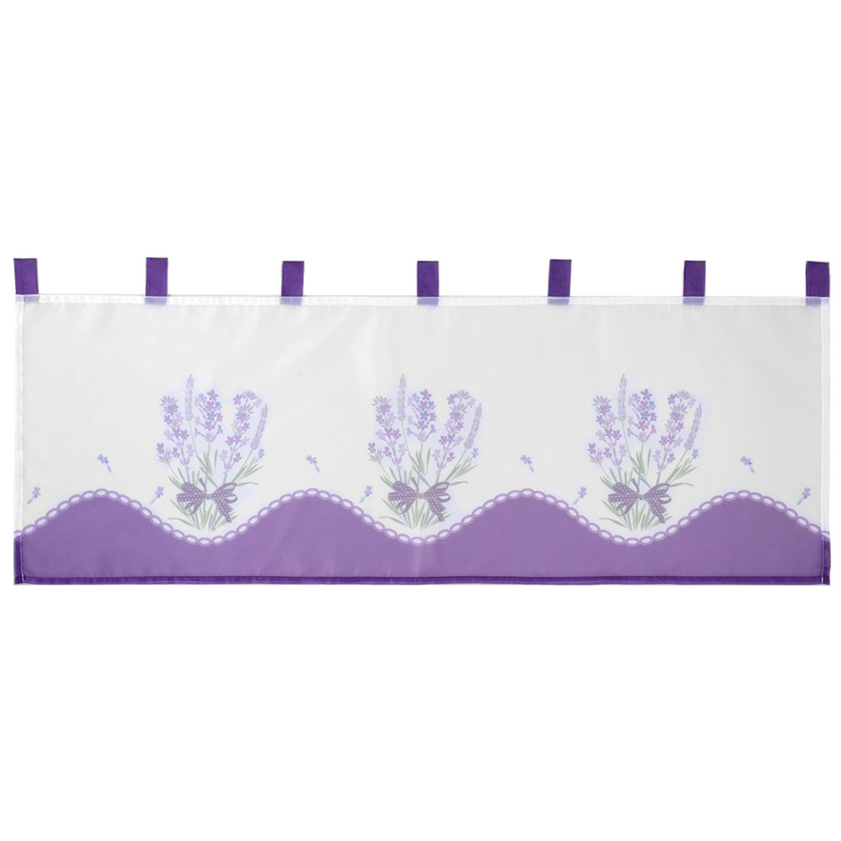 Bild 1 von Kurzgardine - ca. 45 x 115 cm, Lavendel