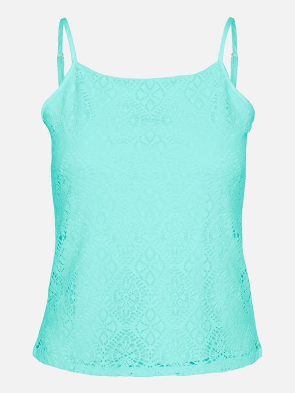 Bild 1 von Vero Moda VMMAYA SINGLET TOP JR Spitzen Top Türkis