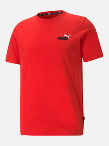 Herren Shirt mit Logo-Stickerei Rot