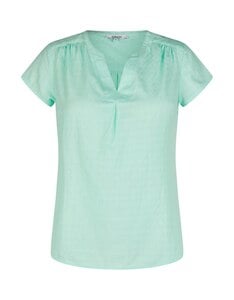 Steilmann Edition - Kurzarm Bluse mit Struktur