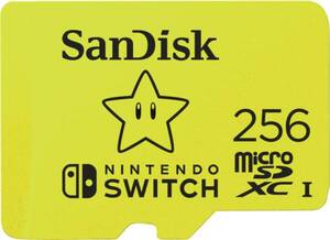 Sandisk microSDXC 256GB UHS-I für Nintendo Switch