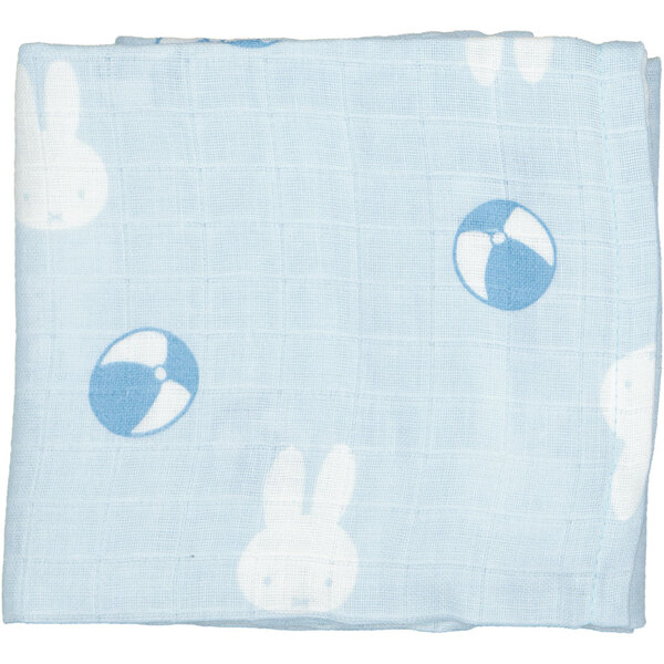 Bild 1 von Baby-Mullwindel Miffy, Weiß, 60x60