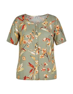 Steilmann Edition - Kurzarm Bluse mit Alloverprint