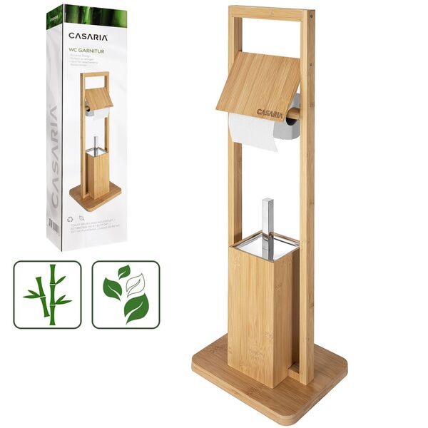 Bild 2 von WC Garnitur Bambus 83x24,5x20cm