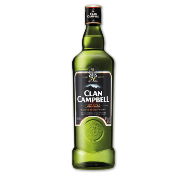 Bild 1 von CLAN CAMPBELL Blended Scotch Whisky*