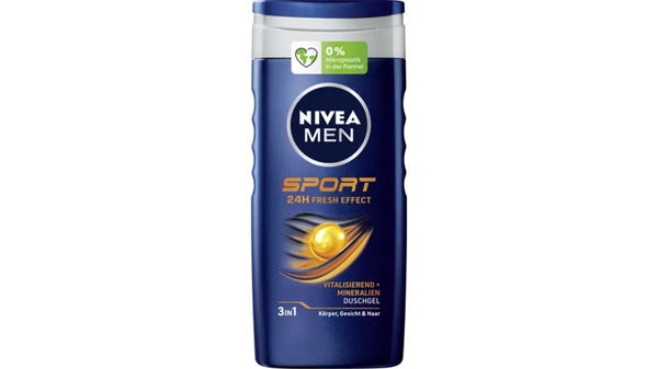 Bild 1 von NIVEA MEN Duschgel Sport 24H fresh effect 3 in 1