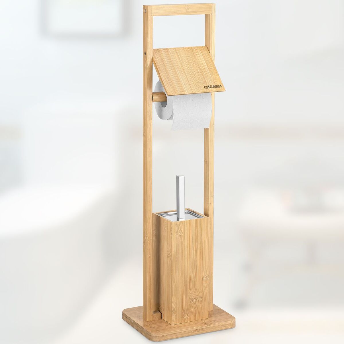 Bild 3 von WC Garnitur Bambus 83x24,5x20cm