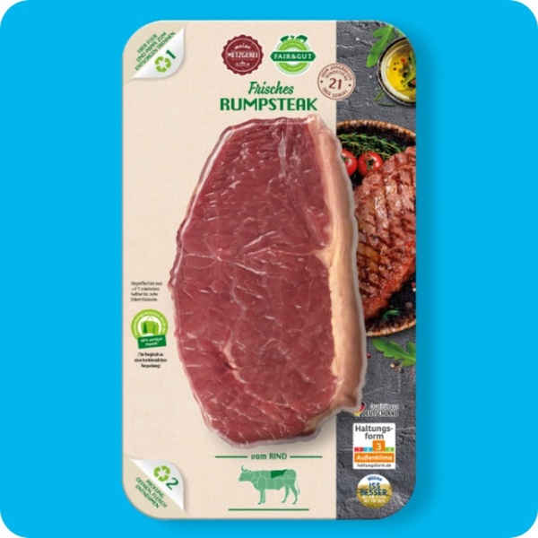 Bild 1 von FAIR & GUT Rumpsteak, Vom Rind