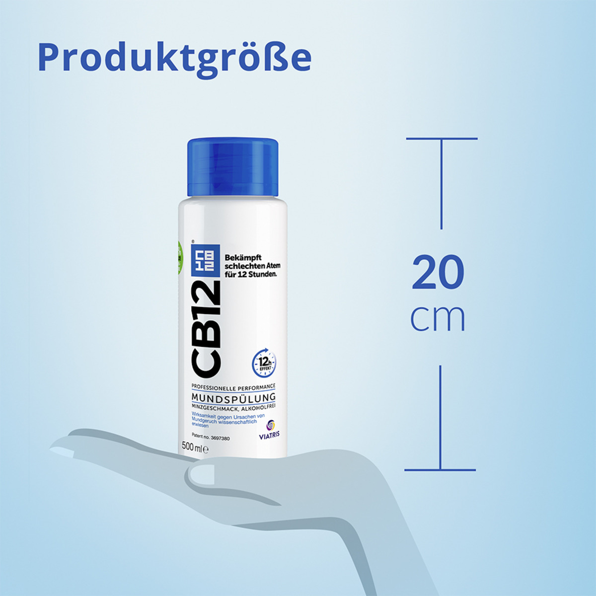 Bild 2 von CB12 Mundspülung Mint/Menthol, 500 ml