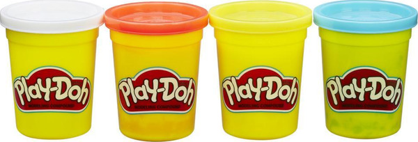 Bild 2 von Play-Doh 4er-Pack Knete Grundfarben, 448 g