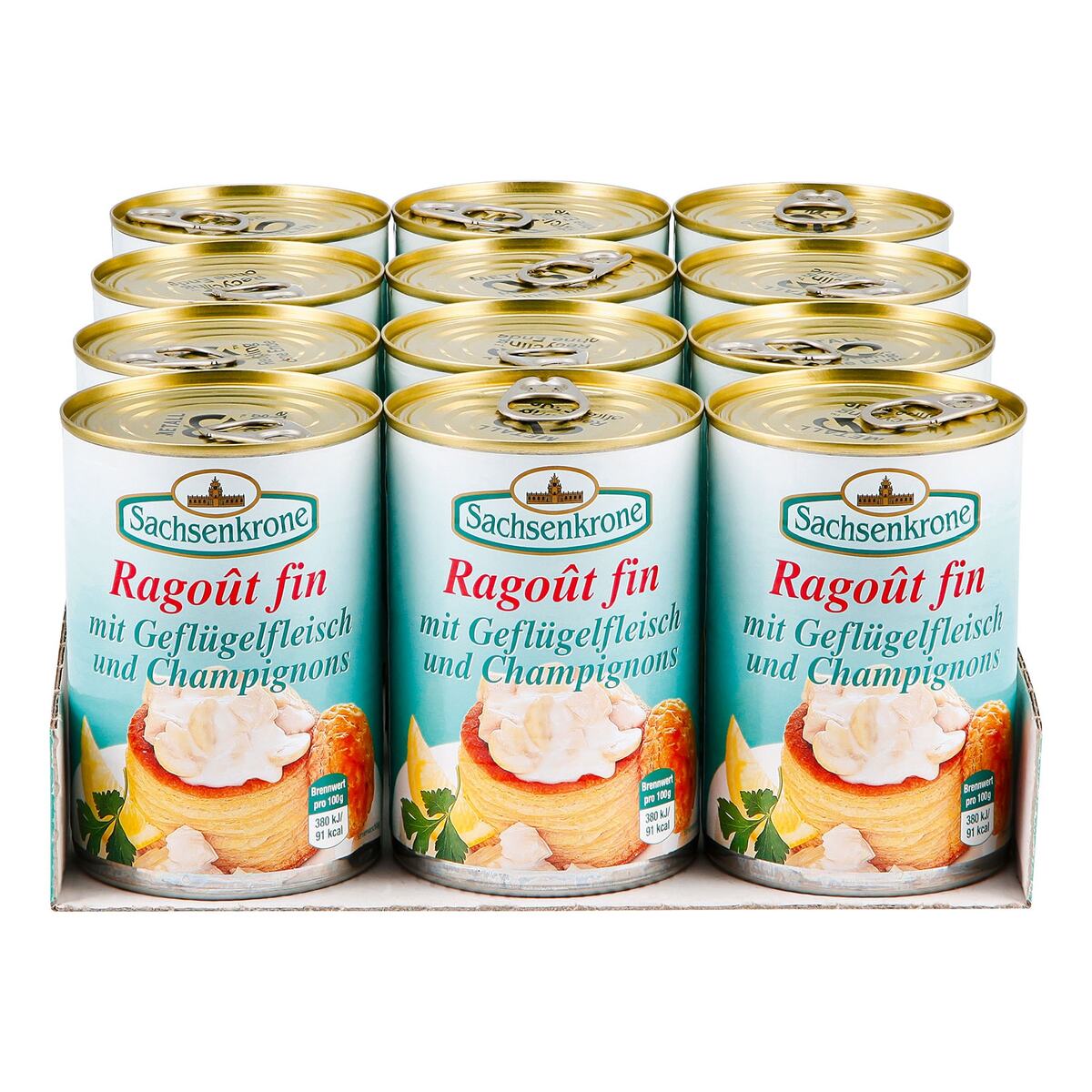Bild 1 von Sachsenkrone Ragout Fin 400 g, 12er Pack