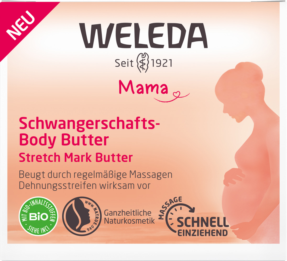 Bild 3 von Weleda Schwangerschafts-Body Butter, 150 ml