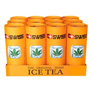 C Swiss Cannabis Ice Tea 0,25 Liter, 12er Pack