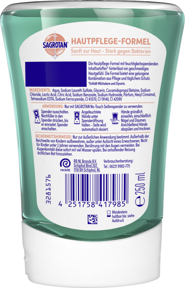 Bild 2 von Sagrotan No-Touch Nachfüller Summer - Limited Edition, 250 ml