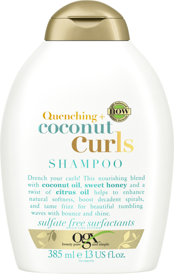 Bild 1 von ogx Quenching+ Coconut Curls Shampoo, 385 ml