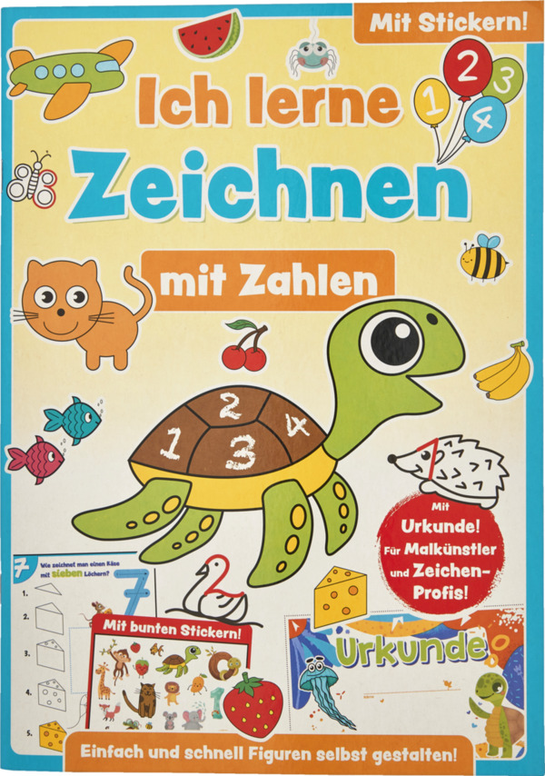 Bild 1 von IDEENWELT Zeichenbuch mit Zahlen