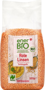 enerBiO Rote Linsen Naturland, 500 g