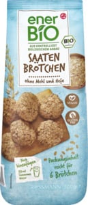 enerBiO Saatenbrötchen Backmischung, 300 g