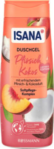 ISANA Duschgel Pfirsich & Kokos, 300 ml