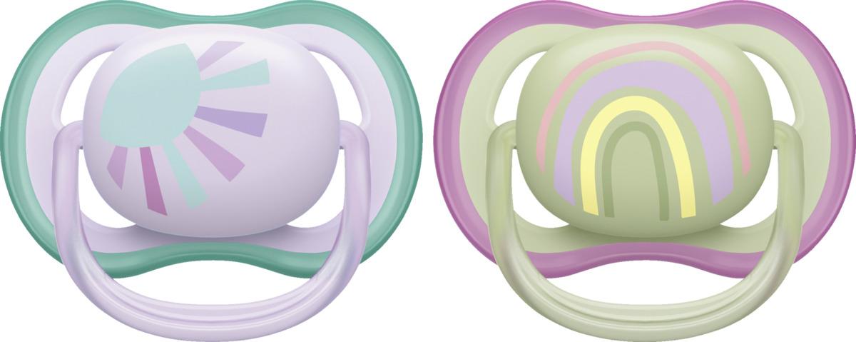 Bild 3 von PHILIPS AVENT ultra air Schnuller Sonne & Regenbogen 0-6 Monate