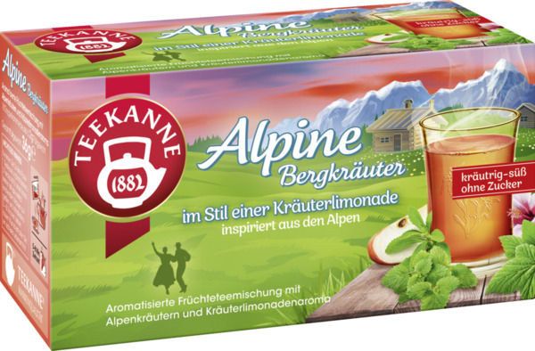 Bild 2 von Teekanne Früchteteemischung Alpine Bergkräuter, 36 g