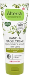 Alterra NATURKOSMETIK Hand- & Nagelcreme Bio-Olive, 75 ml