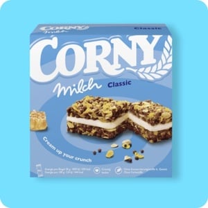 CORNY Müsliriegel, Milch Classic (4 x 30 g) oder Free Schoko (6 x 20 g)