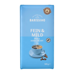 BARISSIMO Kaffee Fein & Mild 500g