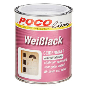 Weißlack seidenmatt 750 ml