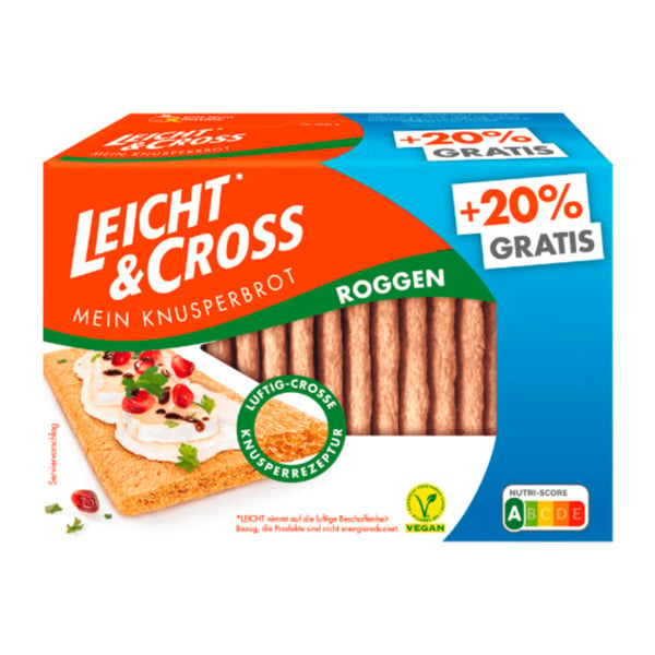 Bild 1 von LEICHT & CROSS Knusperbrot 150g