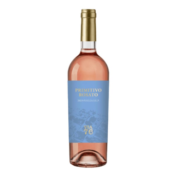 Bild 1 von VIA 76 Primitivo Rosato Puglia IGP 2023 0,75L