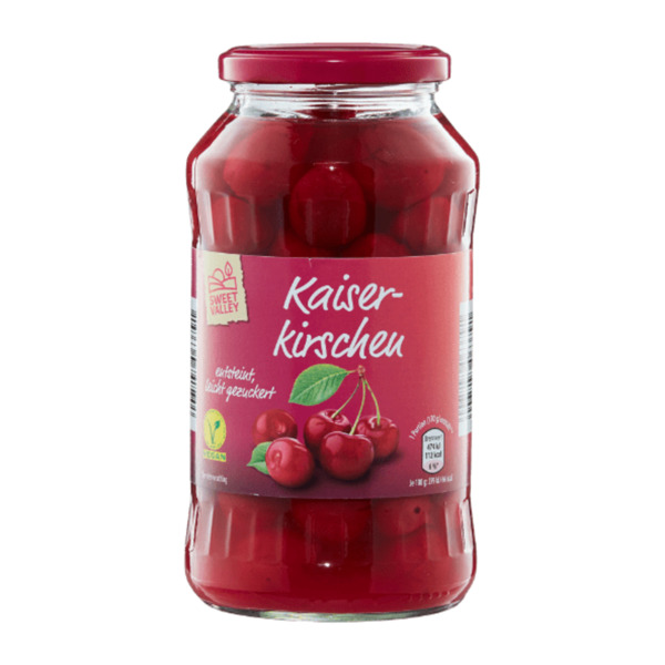 Bild 1 von SWEET VALLEY Kaiserkirschen 720ml