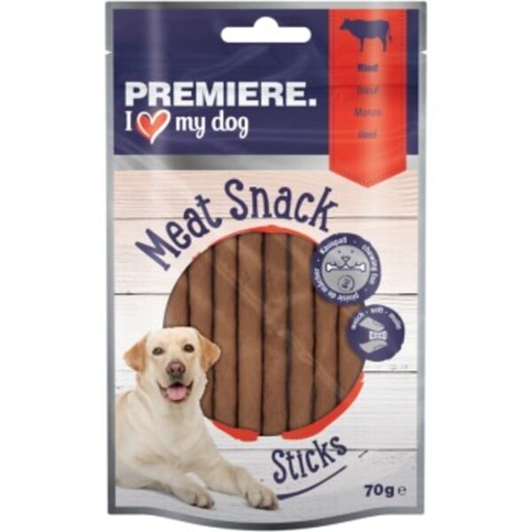 Bild 1 von PREMIERE Meat Sticks Rind, 6x70g