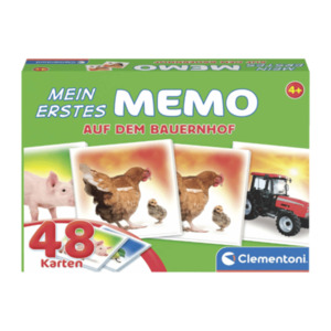 CLEMENTONI Memo- / Puzzle-Sortiment