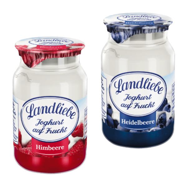 Bild 1 von LANDLIEBE Joghurt auf Frucht 150g Himbeere