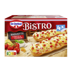 DR. OETKER Bistro Baguette 500g Tomate Fromage