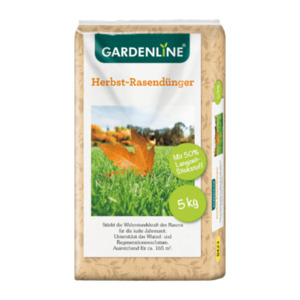 GARDENLINE Herbst-Rasendünger 5kg