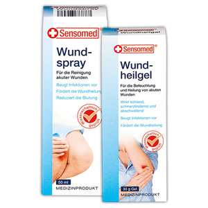 Sensomed Wundheilgel /-spray