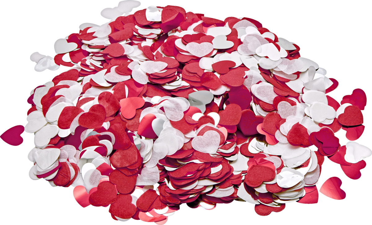 Bild 3 von DEKOWELT Deko-Konfetti Herzen, 50 g