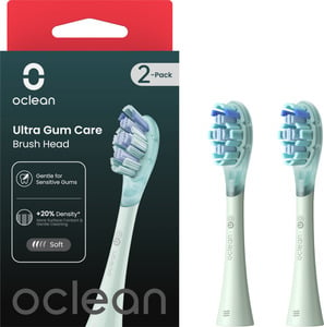 Oclean Ultra gum care Bürstenköpfe, 2er Set, Grün